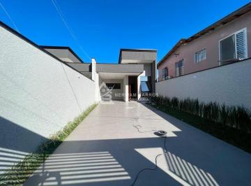 Casa · 115m² · 3 Quartos · 4 Vagas · CASA TÉRREA À VENDA NO BAIRRO CIDADE JARDIM – SÃO JOSÉ DOS PINHAIS/PR | 3 QUARTOS (1 SUÍTE)