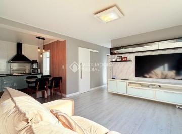 Apartamento · 81m² · 3 Quartos · 1 Vaga · Apartamento reformado na Auxiliadora com 3 quartos, automação completa e churrasqueira