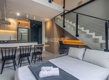 Apartamento · 43m² · 1 Quarto · 1 Vaga · Loft Duplex à venda na Carvoeira, próximo à UFSC.