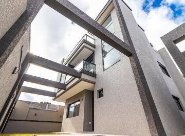 Casa · 158m² · 3 Quartos · 2 Vagas · Sobrado Novo com 3 Suítes e Terraço à Venda no Hauer - Curitiba/PR