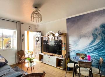 Apartamento · 54m² · 2 Quartos · 1 Vaga · Apartamento com 2 Dormitórios a 700 m da Praia da Ribanceira