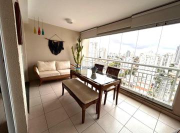 Apartamento · 82m² · 2 Quartos · 2 Vagas · 2 quartos, 1 suíte, 2 vagas, varanda gourmet - Sala ampliada -Vila Gumercindo