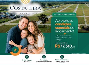 Terreno · 300m² · Terreno à venda no bairro Caverazinho - Araranguá/SC