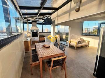 Área gourmet com churrasqueira · Cobertura Duplex 4 Quartos a Venda em Santos - SP