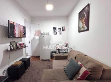 Apartamento · 32m² · 1 Quarto · Apartamento 1 Dorm com Portaria 24h na Zona Orla de Santos (Bairro Aparecida)