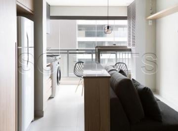 Comercial · 30m² · 1 Quarto · 1 Vaga · Studio em Pinheiros, São Paulo/SP de 30m² 1 quartos para locação R$ 6.180,00/mes
