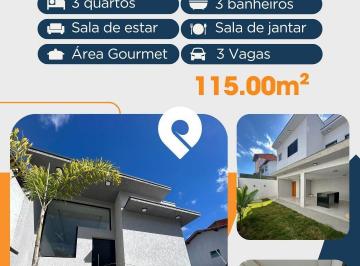 Casa · 119m² · 3 Quartos · 3 Vagas · Casa em Vila Rei, Mogi das Cruzes/SP de 119m² 3 quartos à venda por R$ 790.000,00