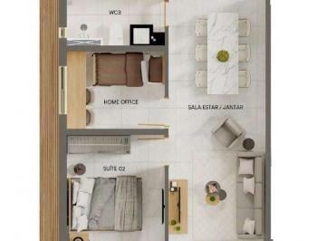Apartamento · 136m² · 3 Quartos · 2 Vagas · Loft em Jardim Oceania, João Pessoa/PB de 136m² 3 quartos à venda por R$ 2.989.956,41