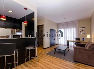 Apartamento · 54m² · 1 Quarto · 1 Vaga · Flat Mobiliado para Alugar na Av. Nove de Julho, Jundiaí com 1 Suíte e Ar-Condicionado (The Grapes)