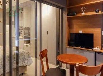 59f924f07aa5fafb9e4feeca22b6b5c468193a61 · Studio com 1 dormitório à venda, 27 m² por R$ 649.000,00 - Indianópolis - São Paulo/SP
