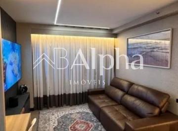 Foto 01 · Studio mobiliado a venda no Condomínio Alpha Stay em Alphaville - SP