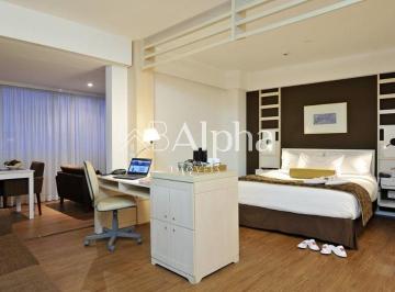 Foto 01 · Flat Mobiliado no Confort Alphaville