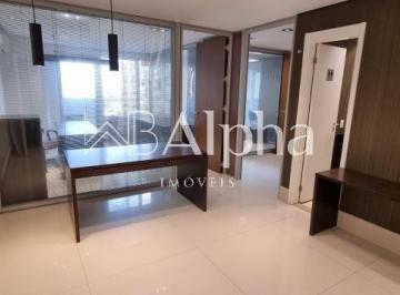 Foto 01 · Salas comerciais mobiliada à venda no Edifício Alpha Green Business Tower em Alphaville.