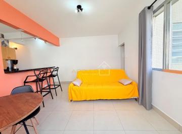 Apartamento · 60m² · 1 Quarto · 1 Vaga · Apartamento Vista Mar - 1 dormitorio - Jose Menino - Santos