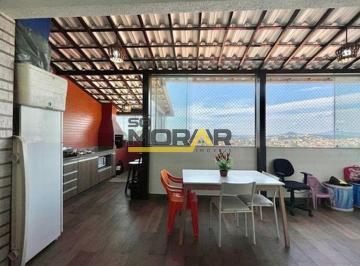 Apartamento · 133m² · 3 Quartos · 2 Vagas · Cobertura a venda no bairro Fernao Dias – 158 m2 totais