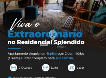 Apartamento · 57m² · 2 Quartos · Apartamento para venda em Loteamento Santo Antônio de 57.00m² com 2 Quartos e 1 Suite