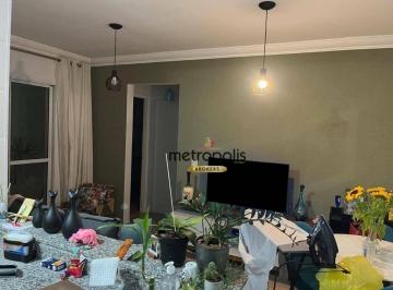 Sala · Apartamento com 2 dormitórios à venda, 50 m² por R$ 400.000,00 - Vila Palmares - Santo André/SP
