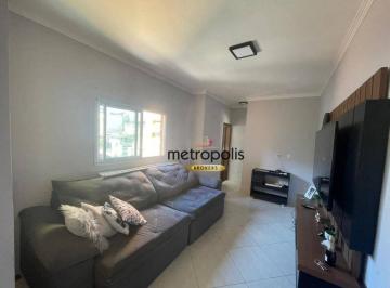 Sala · Cobertura com 2 dormitórios à venda, 100 m² por R$ 385.000,00 - Vila Camilópolis - Santo André/SP