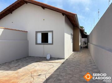 Casa · 75m² · 2 Quartos · 2 Vagas · CASA NOVA 2 QUARTOS PISCINA E ÁREA GOURMET LADO PRAIA ITANHAÉM SP