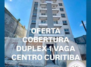 Apartamento de 1 quarto, Curitiba · COBERTURA DUPLEX CENTRO CURITIBA
