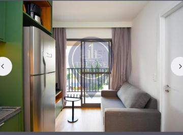 Foto 01 · Studio de Luxo para Locação em Pinheiros, São Paulo-SP: 1 Quarto, 1 Banheiro, 26m² de Sofisticação!