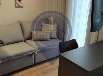 Foto 01 · Studio para locação de alto padrão na Vila Nova Conceição, São Paulo-SP: 1 quarto, 1 suíte, 1 banhei