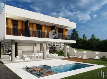 Casa · 555m² · 4 Quartos · 5 Vagas · Casa com 4 dormitórios à venda, 555 m² por R$ 4.000.000,00 - Condomínio Reserva Ibirapitanga - Santa