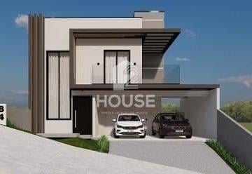 Casa · 250m² · 3 Quartos · 2 Vagas · Casa com 3 dormitórios à venda, 250 m² por R$ 1.600.000,00 - Condomínio Real Park Santa Isabel - San