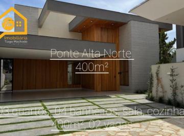 Casa de 3 quartos, Gama · Excelente casa no Condomínio Royal – Ponte Alta Norte