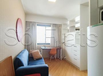Apartamento · 26m² · 1 Quarto · 1 Vaga · Flat mobiliado no Slaviero Essential Moema, a passos do Shopping Ibirapuera