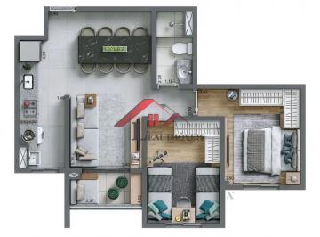 Apartamento · 55m² · 2 Quartos · 1 Vaga · Apartamento para venda em Rudge Ramos de 55.00m² com 2 Quartos e 1 Garagem