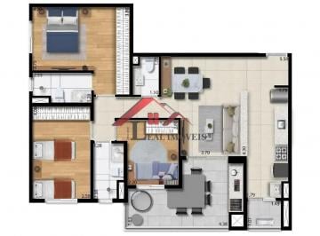 Apartamento · 90m² · 3 Quartos · 2 Vagas · Apartamento para venda em Casa Branca de 89.55m² com 3 Quartos, 1 Suite e 2 Garagens