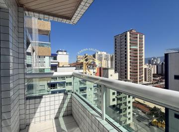 Apartamento · 55m² · 1 Quarto · 1 Vaga · Apartamento A Venda 1 Quarto Com Sacada Vista Livre Ocian Praia Grande-SP