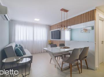 Apartamento · 45m² · 1 Quarto · 1 Vaga · Apartamento 1 dormitorio edifício Vicino em Torres RS