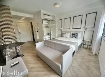 Apartamento · 26m² · 1 Quarto · 1 Vaga · Boletto Imóveis Aluga Apartamento Loft Mobiliado no Bairro Mont Serrat