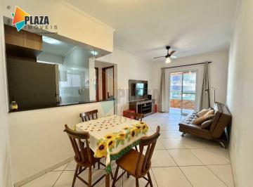 Apartamento · 49m² · 1 Quarto · 1 Vaga · Apartamento com 1 dormitório para alugar, 50 m² por R$ 3.300,00/mês - Canto do Forte - Praia Grande/