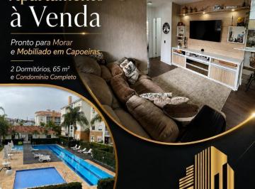 Apartamento · 65m² · 2 Quartos · 1 Vaga · Apartamento Semi Mobiliado à Venda em Capoeiras | 2 Dormitórios, 65 m² e Condomí