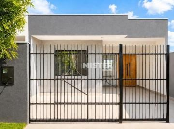 Casa · 58m² · 2 Quartos · 2 Vagas · CASA COM 2 QUARTOS NO JARDIM PARAÍSO EM IGUARAÇU - PR