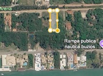 Terreno · 1000m² · À Venda Terreno, com RGI, próximo ao Canal do Aretê na Marina, Armação dos Búzios