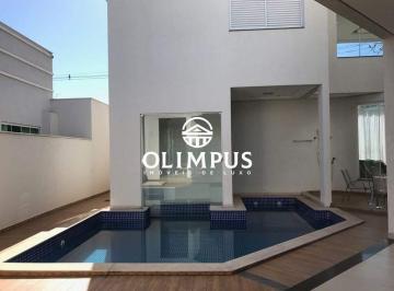 Casa · 400m² · 5 Quartos · 3 Vagas · Casa no Condomínio Royal Park para Alugar no Bairro Jardim Inconfidência em Uberlândia