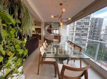Apartamento · 105m² · 2 Quartos · 2 Vagas · Apartamento Mobiliado para Locação no Brooklin - 2 Suítes, 2 Vagas, 105m²