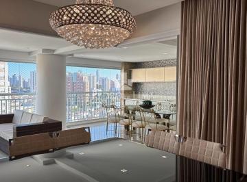Apartamento · 242m² · 4 Quartos · 4 Vagas · Apartamento Cond. Praça das Águas, mobiliado, 242m², 4 suítes, 4 vagas, varanda gourmet.