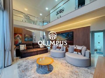 Casa · 680m² · 4 Quartos · 8 Vagas · Sobrado de Alto Padrão Mobiliado no Reserva dos Ipês