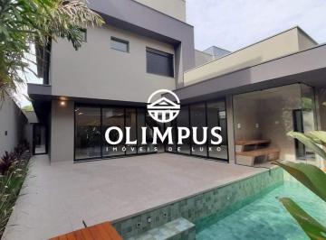 Casa · 375m² · 4 Quartos · 2 Vagas · Linda casa em dois pavimentos no Condomínio Cyrela - Uberlândia-MG