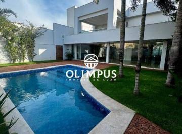Casa · 420m² · 4 Quartos · 3 Vagas · Sobrado no Condomínio Vila dos Ipês para alugar no Bairro Jardim Karaíba em Uberlândia
