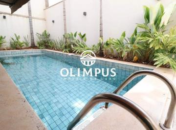 Casa · 457m² · 4 Quartos · 6 Vagas · Casa no condomínio Jardins Genova para Alugar no Bairro Nova Uberlândia