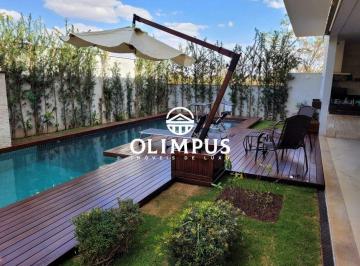 Casa · 381m² · 4 Quartos · 4 Vagas · Sobrado de Alto Padrão com Design Sofisticado e Área de Lazer Completa