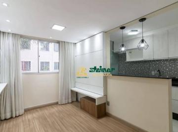 4a17f28cffd43f0bf7947d60cacef793270ee711 · Apartamento com 2 dormitórios à venda, 47 m² por R$ 330.000,00 - Centro - Guarulhos/SP