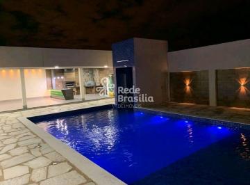 Casa · 890m² · 6 Quartos · 5 Vagas · CHAC. 23 - RESD. JARDINS - 06 SUÍTES - MODERNA - PISCINA AQUECIDA - 800m² - LAZER COMPLETO - GUARÁ