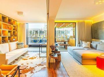 Apartamento · 120m² · 2 Quartos · 1 Vaga · Penthouse mobiliada a venda com 2 quartos sendo 1 suíte no Itaim Bibi/São Paulo